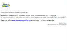 Tablet Screenshot of la-caravane.com
